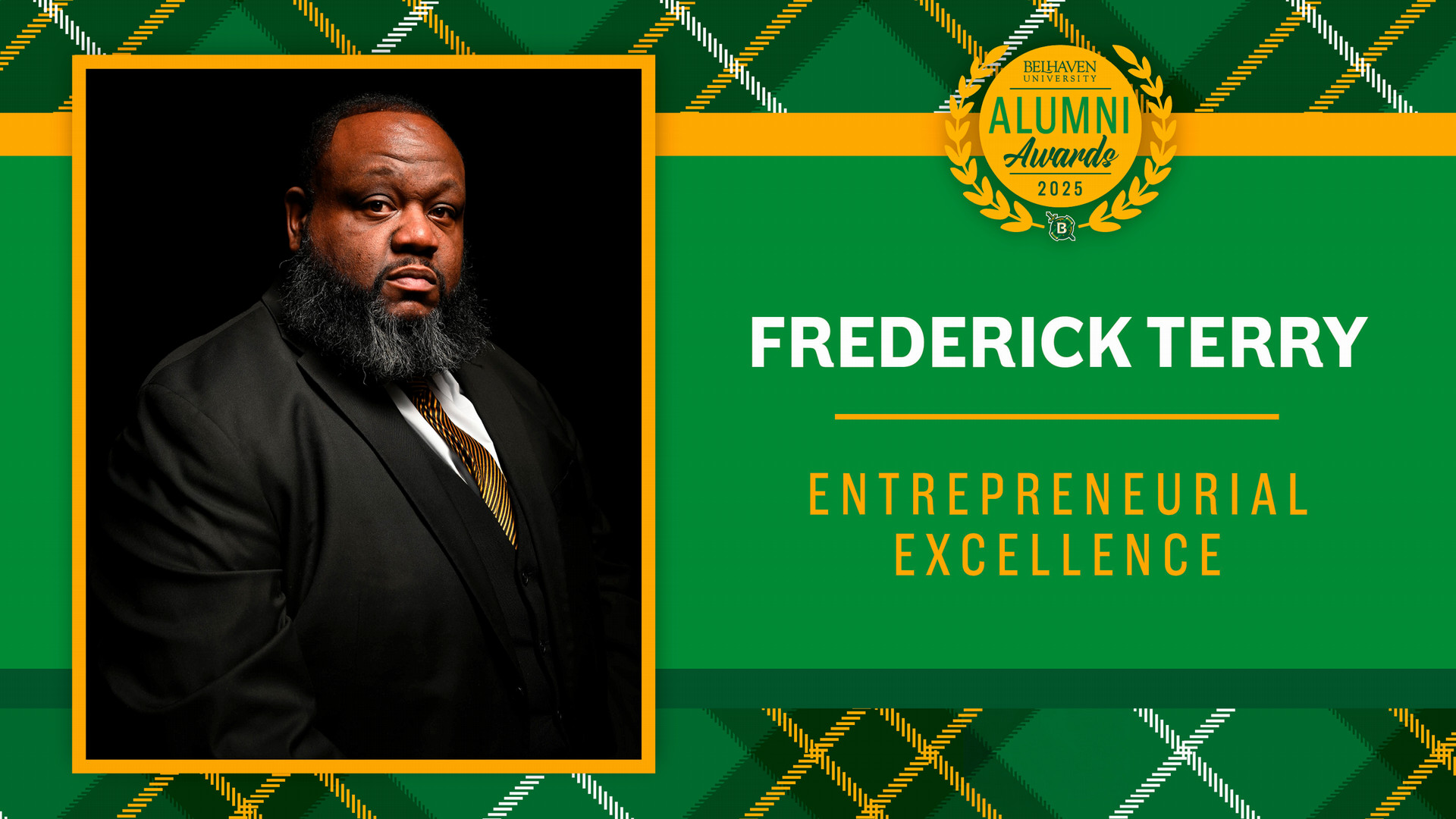 Fredrick Terry, Alumni Awards 2025