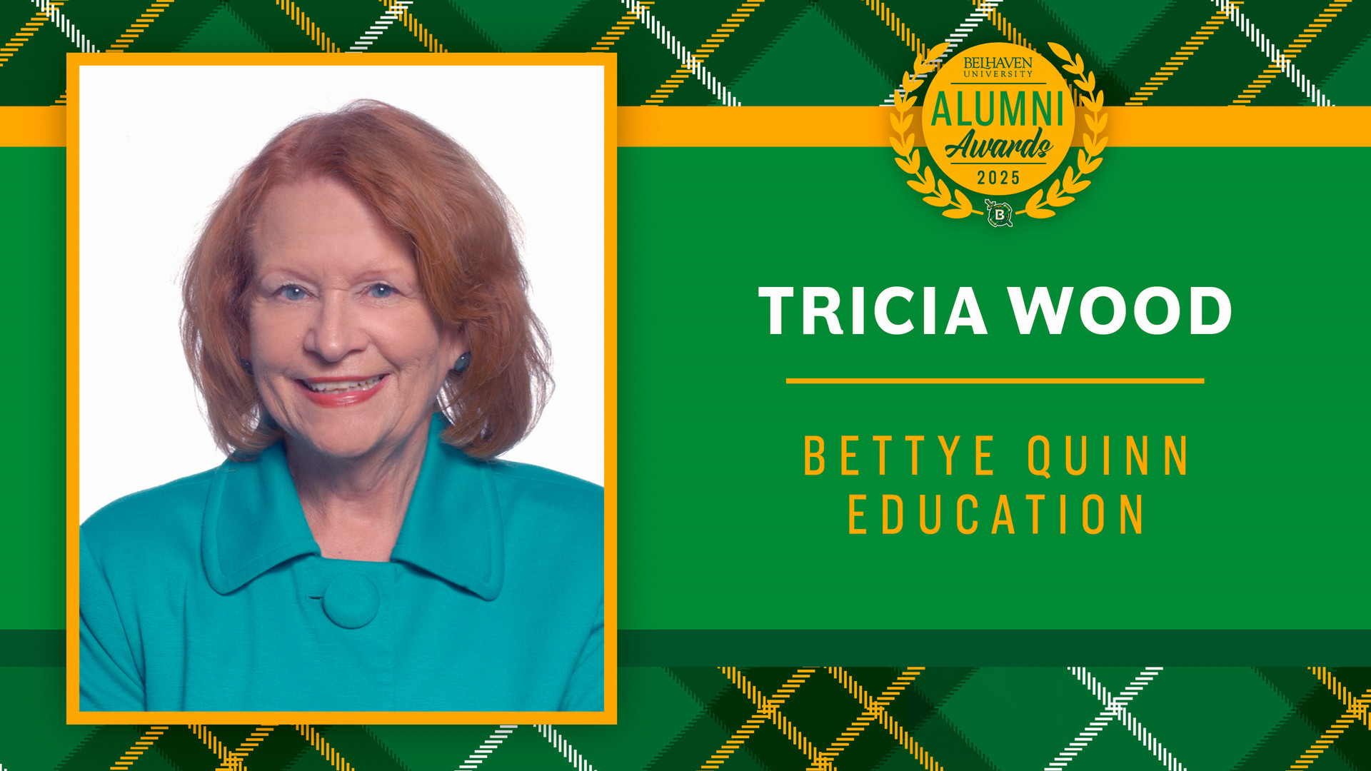 Trivia Wood, Alumni Awards 2025