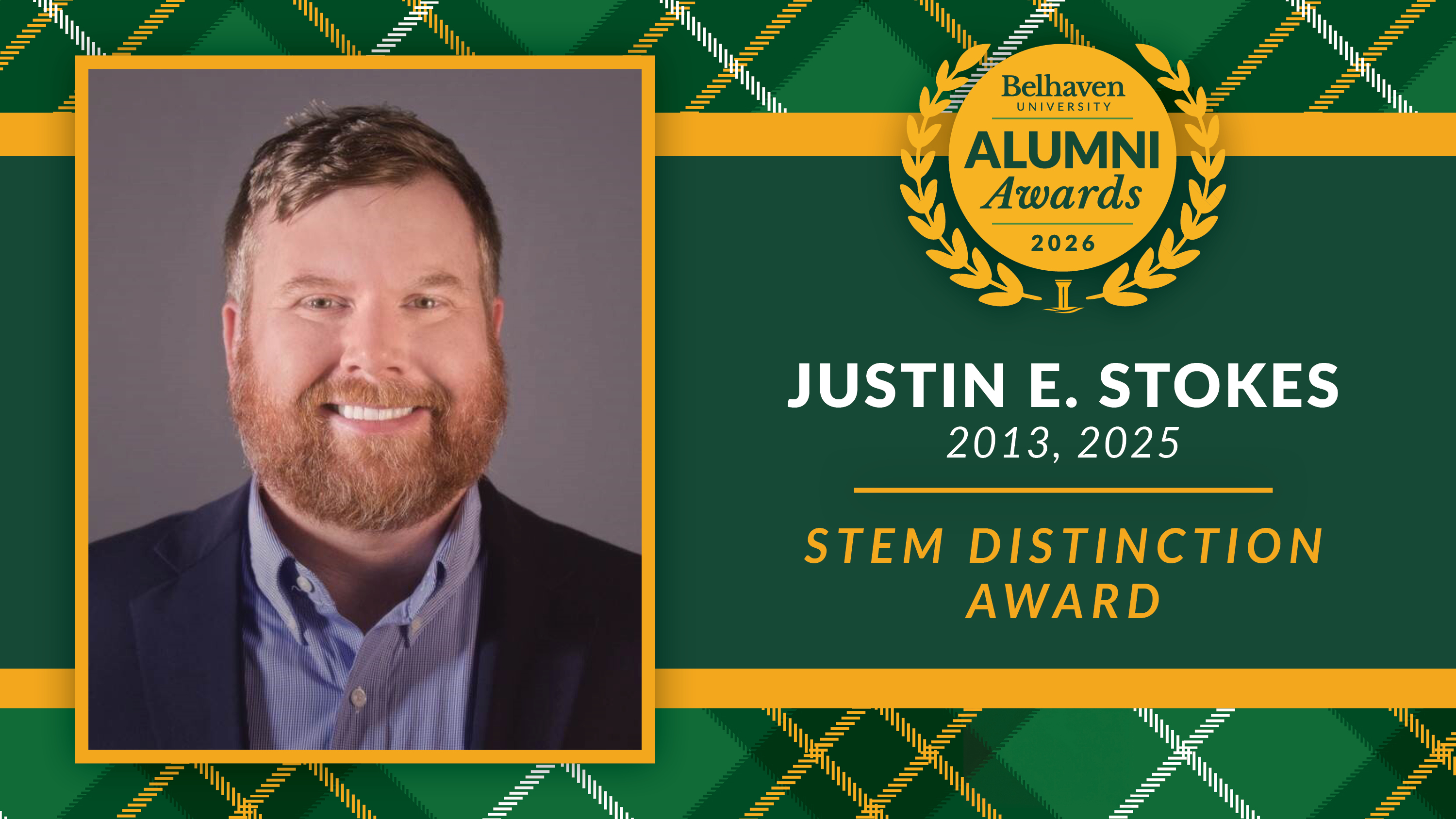 Justin Stokes Alumni Awards 2026