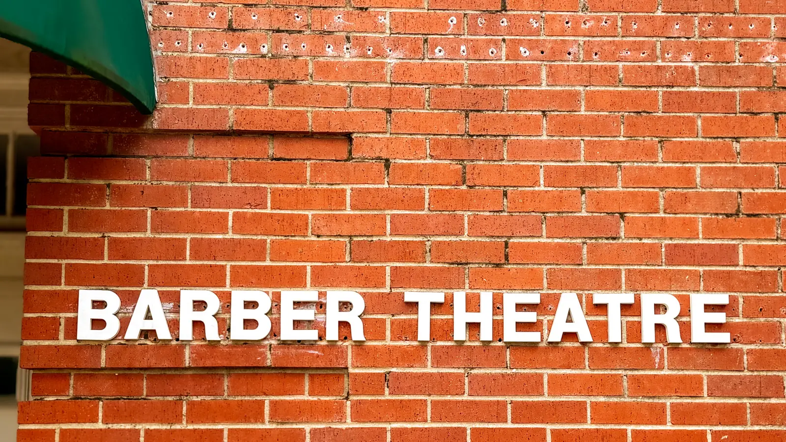 Barber Theatre Sign