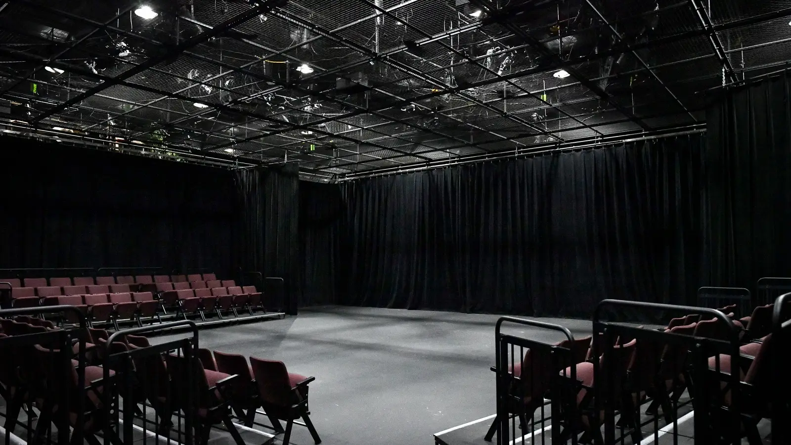 Blackbox Theatre with seats