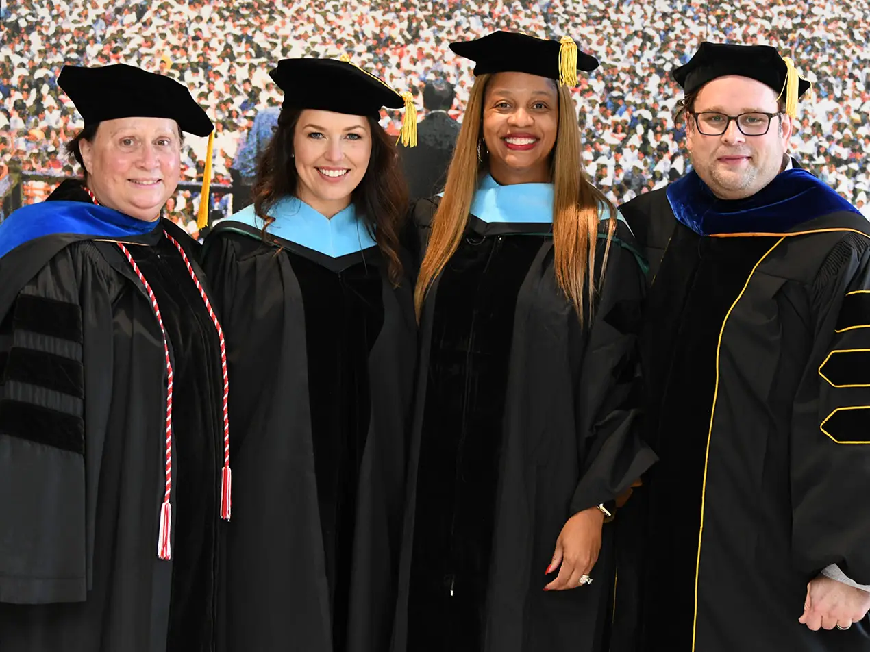 group of doctoral students