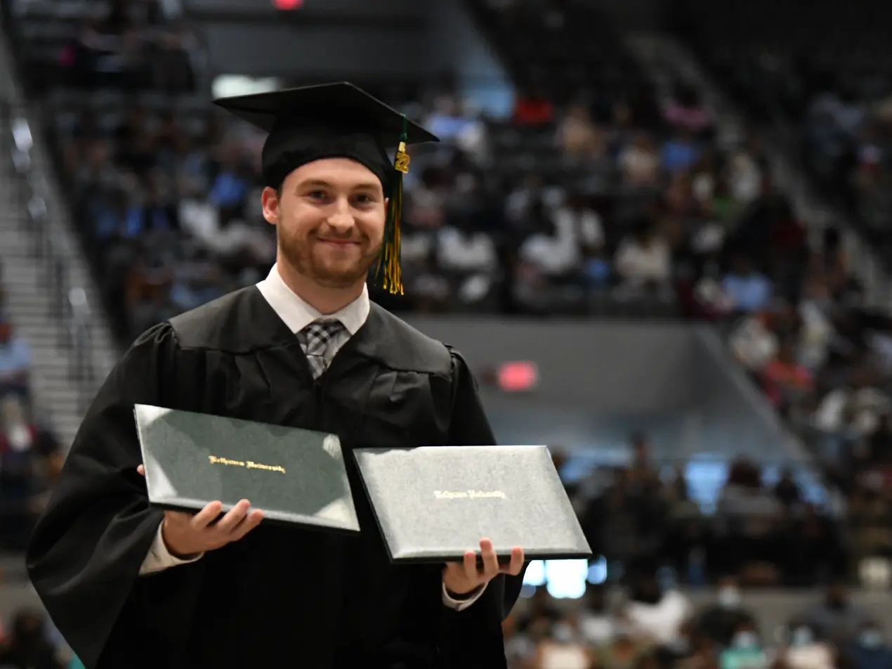 Double major graduate
