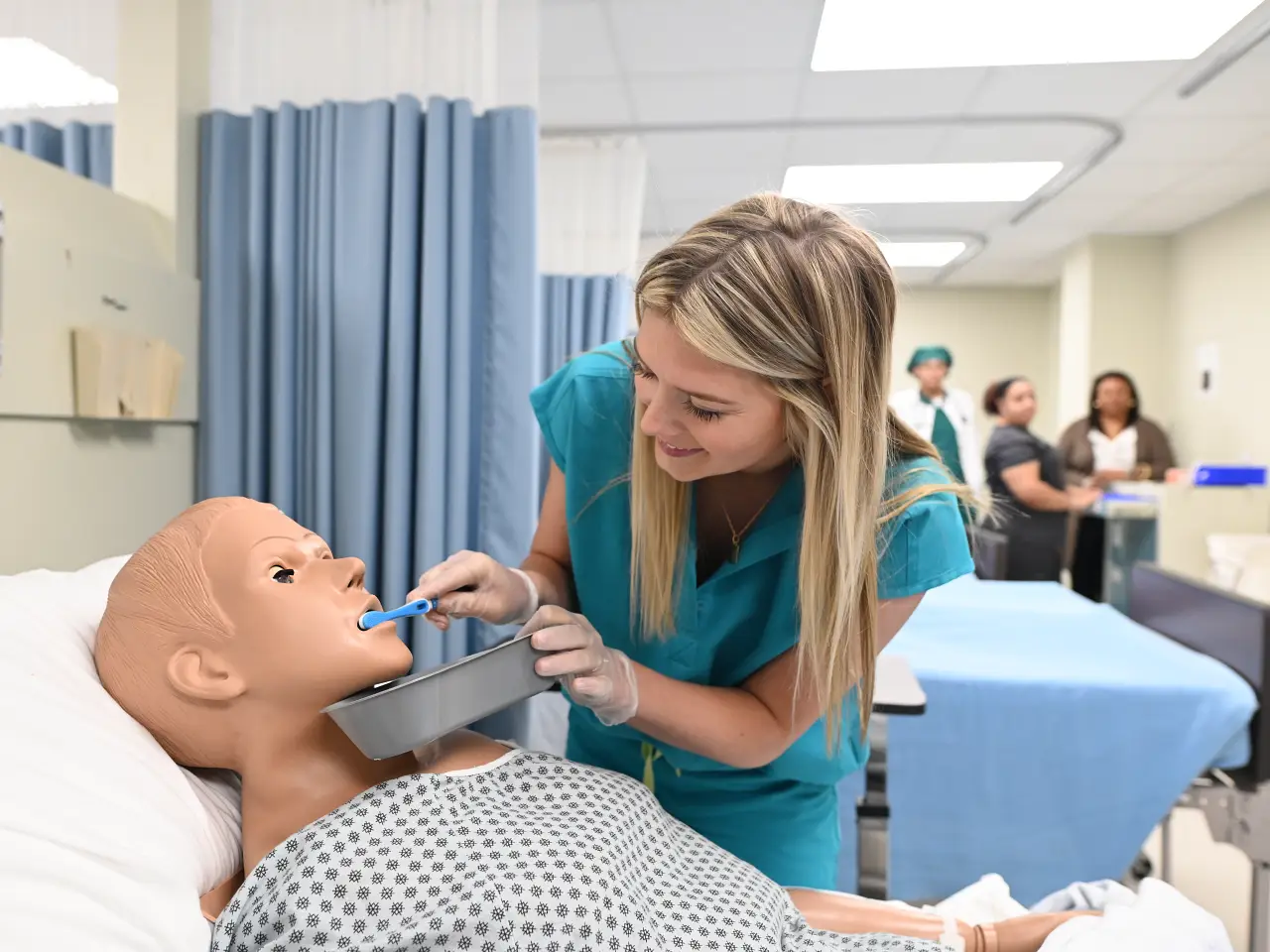 Belhaven nursing student