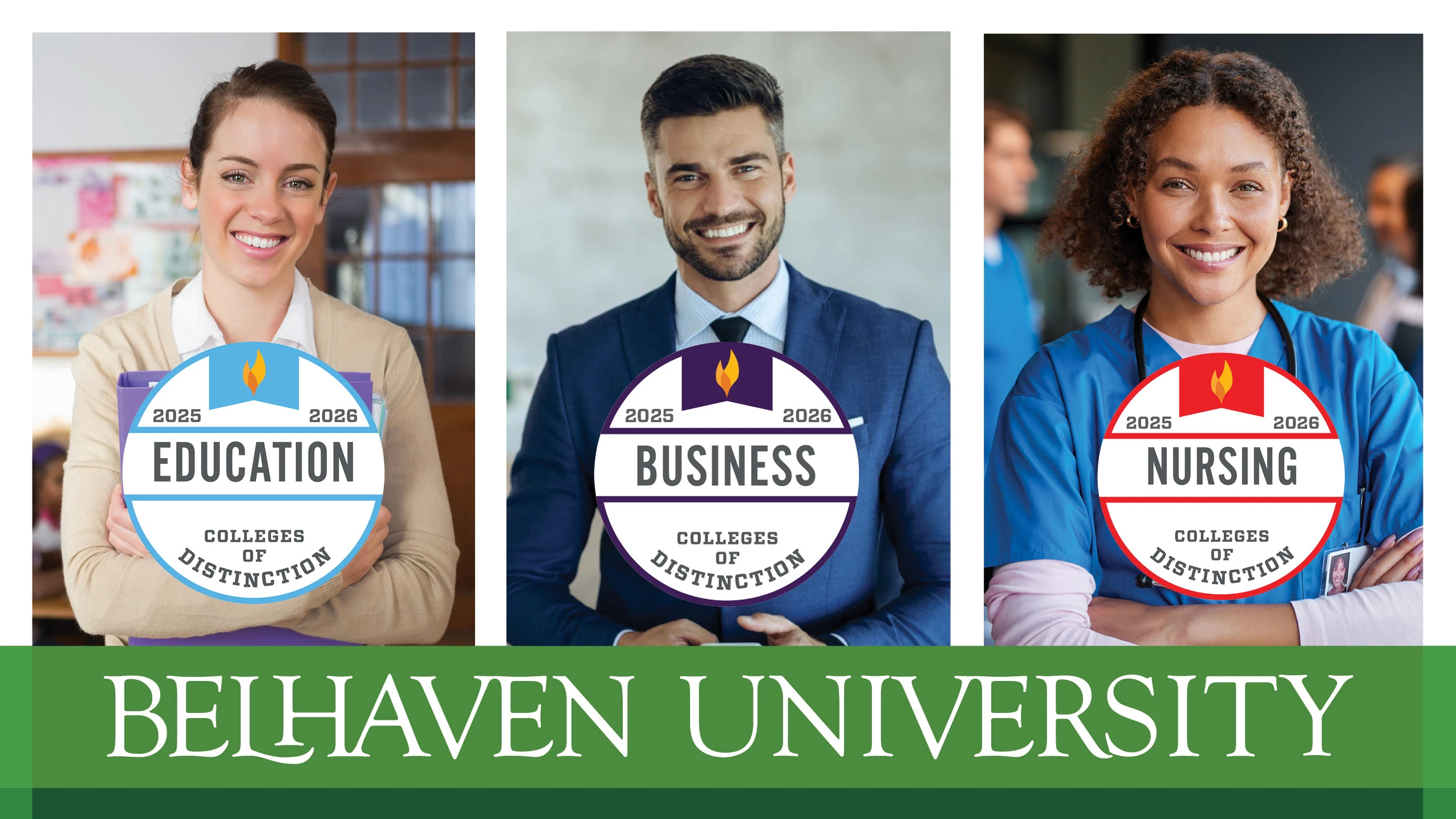 Nursing, Business, and Education Programs Earn National Recognition