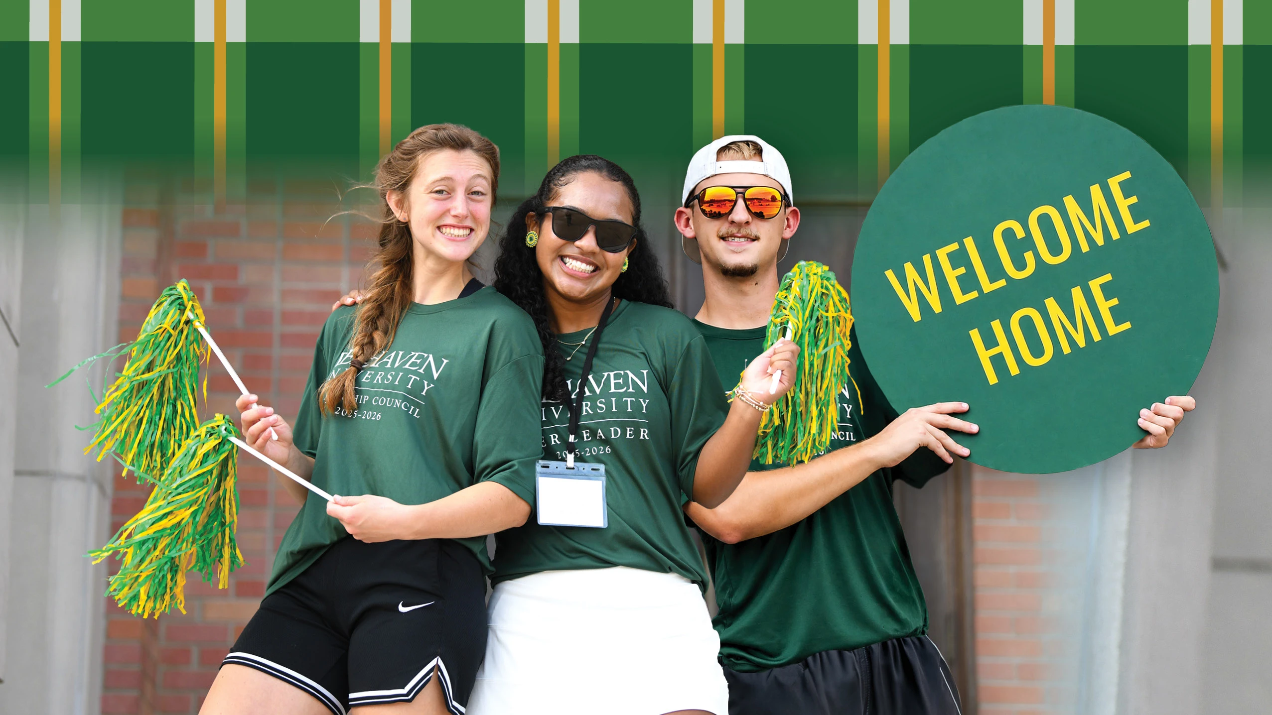 students excited about transfer orientation