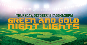 Green and Gold Night Lights 2020