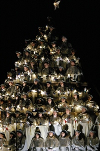 Belhaven College Singing Christmas Tree, 2008