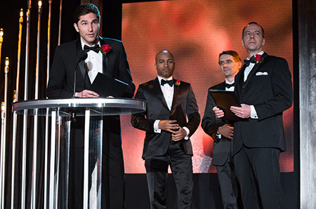 Phot of The Academy of Motion Picture Arts and Sciences honored Belhaven alum Andrew Camenisch 