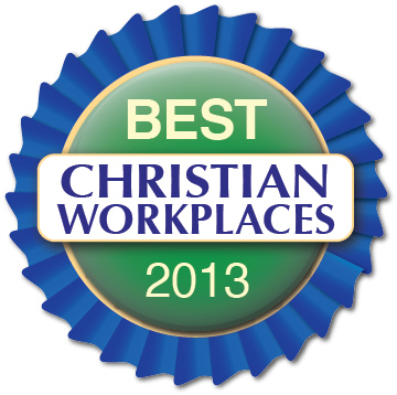 Best Christian Workplace for 2013 award