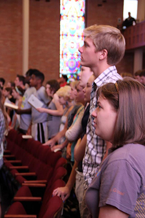 chapel service