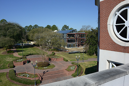 Fitzhugh Hall construction