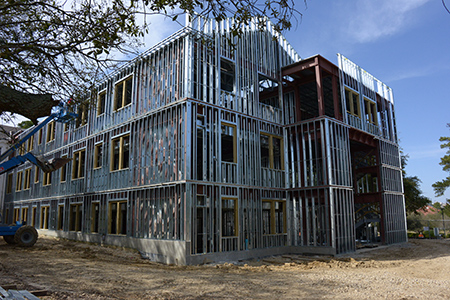 Fitzhugh Hall construction image