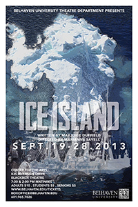 Ice Island poster for the event
