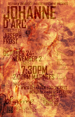 Johanne d’Arc poster for the event
