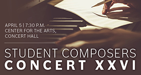 student composers concert XXVI